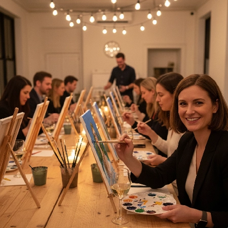 Malowanie przy Winie